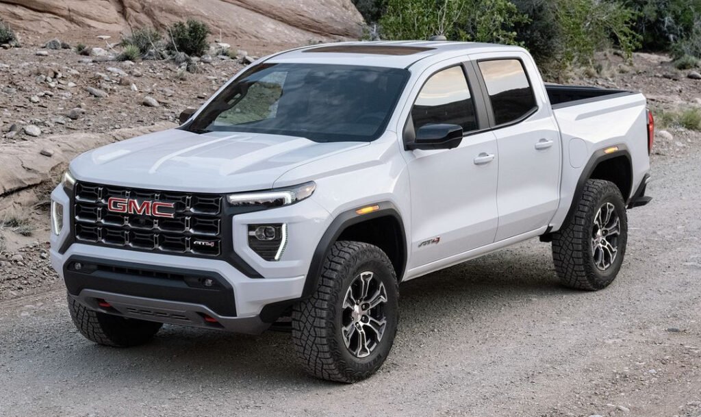 How do I figure out the tire size and specifications I need for my GMC Canyon