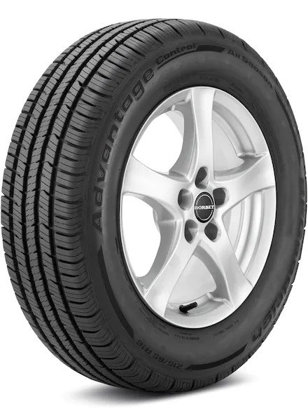 BFGoodrich Advantage Control designed to be durable and long-lasting.