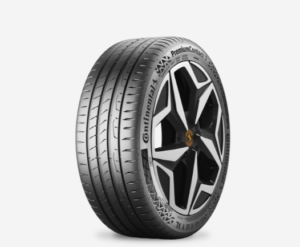 Continental PremiumContact 7 tire allows precise handling on wet and dry roads